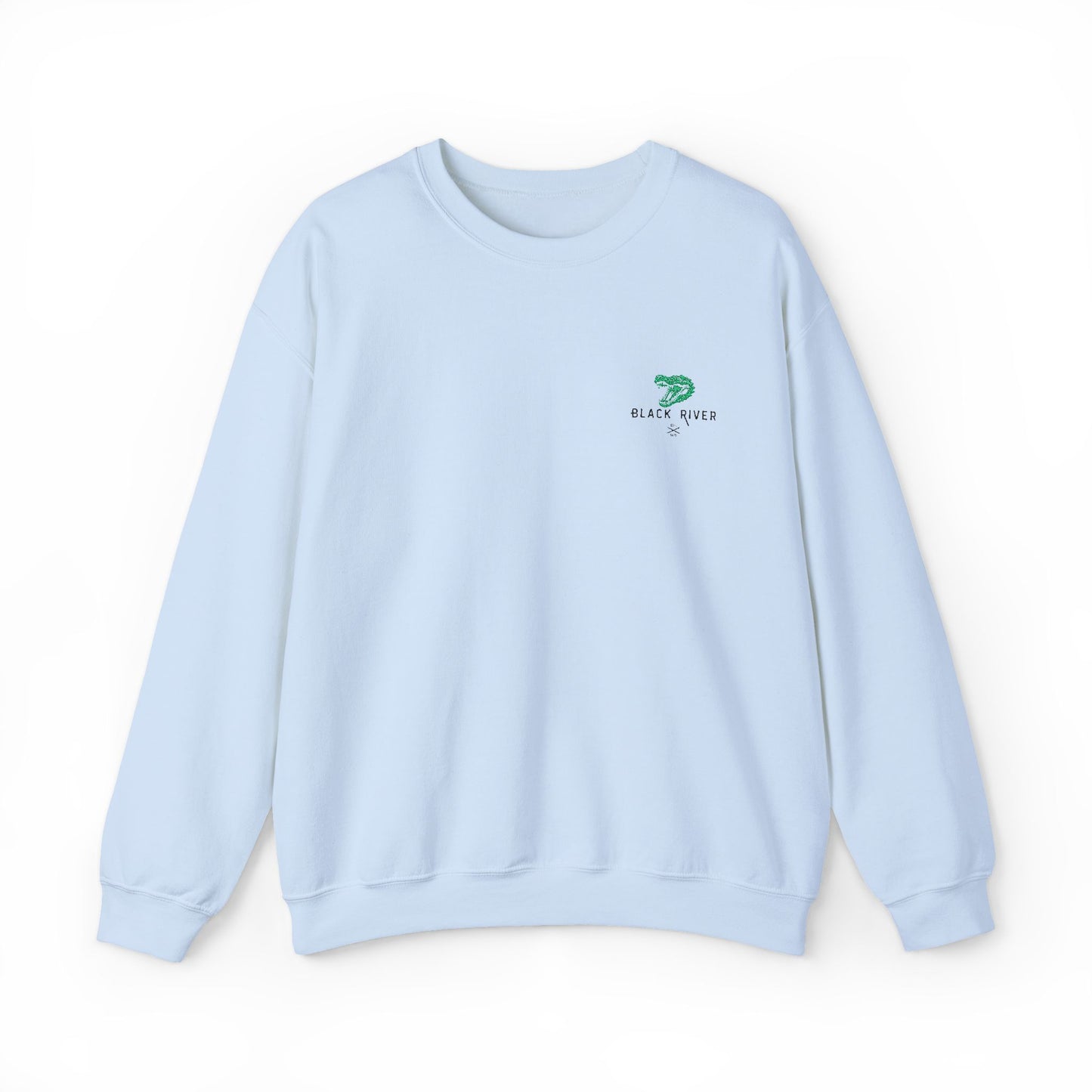 Black River Crewneck Sweatshirt - Cozy Fall Fashion & Casual Gift