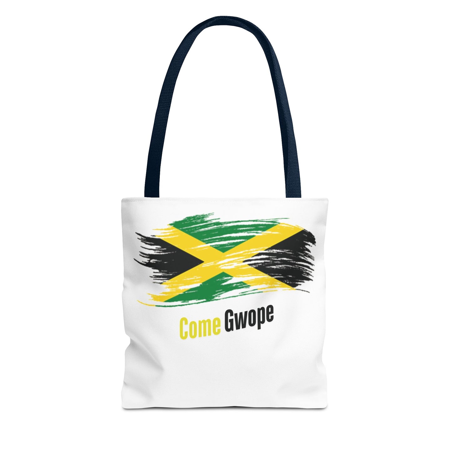 Jamaican Pride Tote Bag - Come Gwope Design for Festivals and Everyday Use