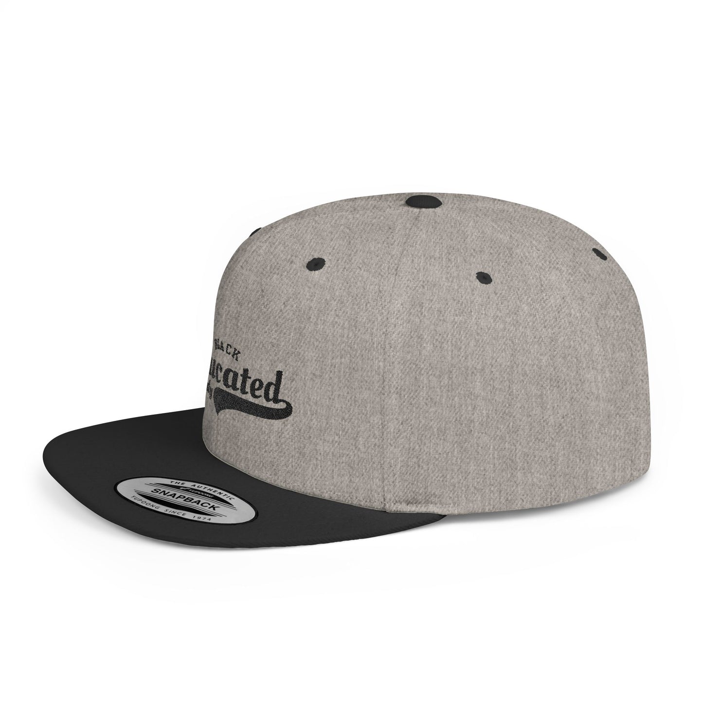 Black Educated Daddy Snapback Cap