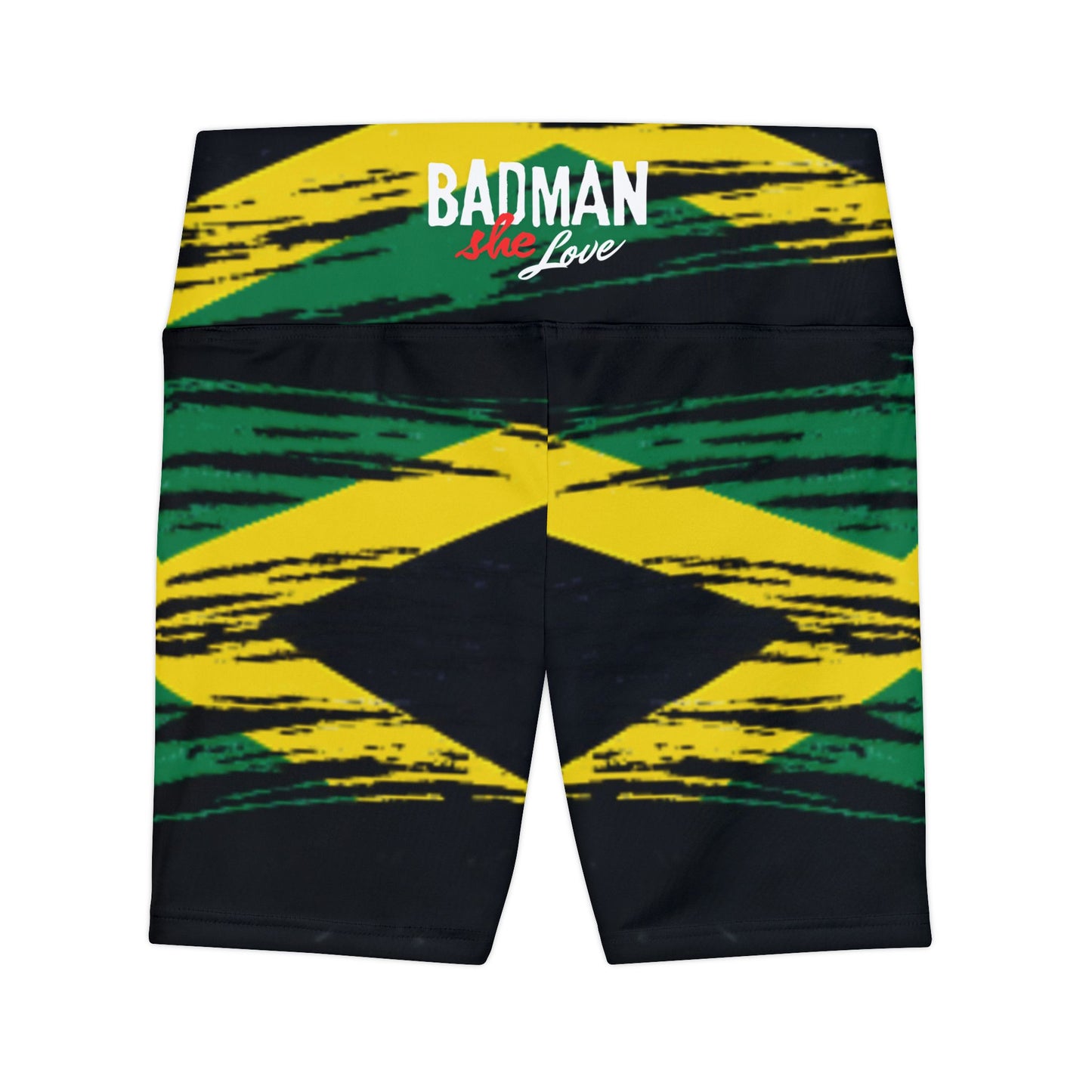 Workout Shorts Badman She Love Design