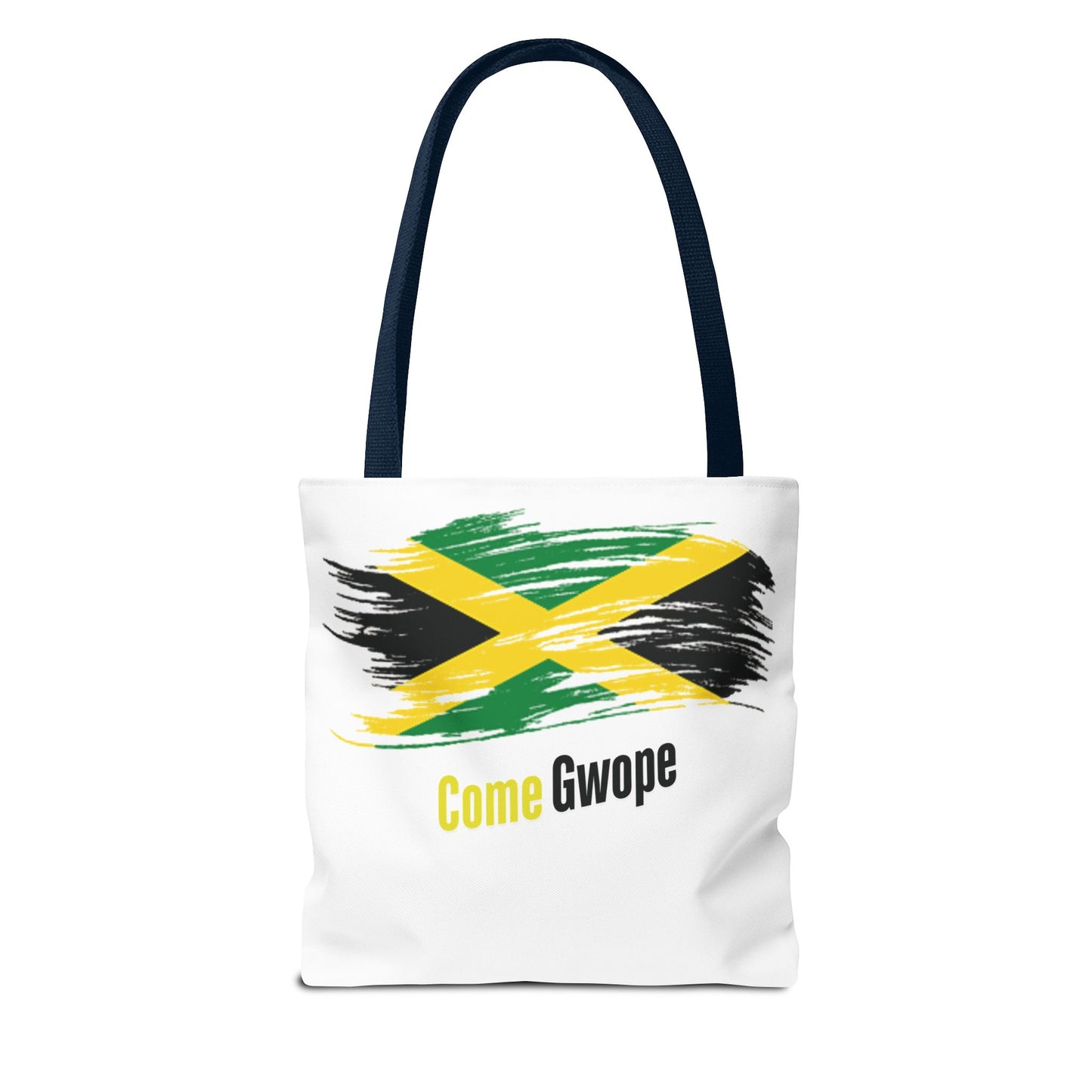 Jamaican Pride Tote Bag - Come Gwope Design for Festivals and Everyday Use