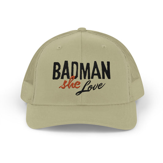 Badman She Love Trucker Hat by Addy