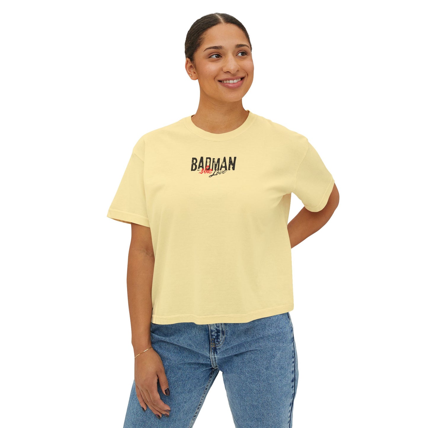 Badman Love Box Tee - Women's Fashion