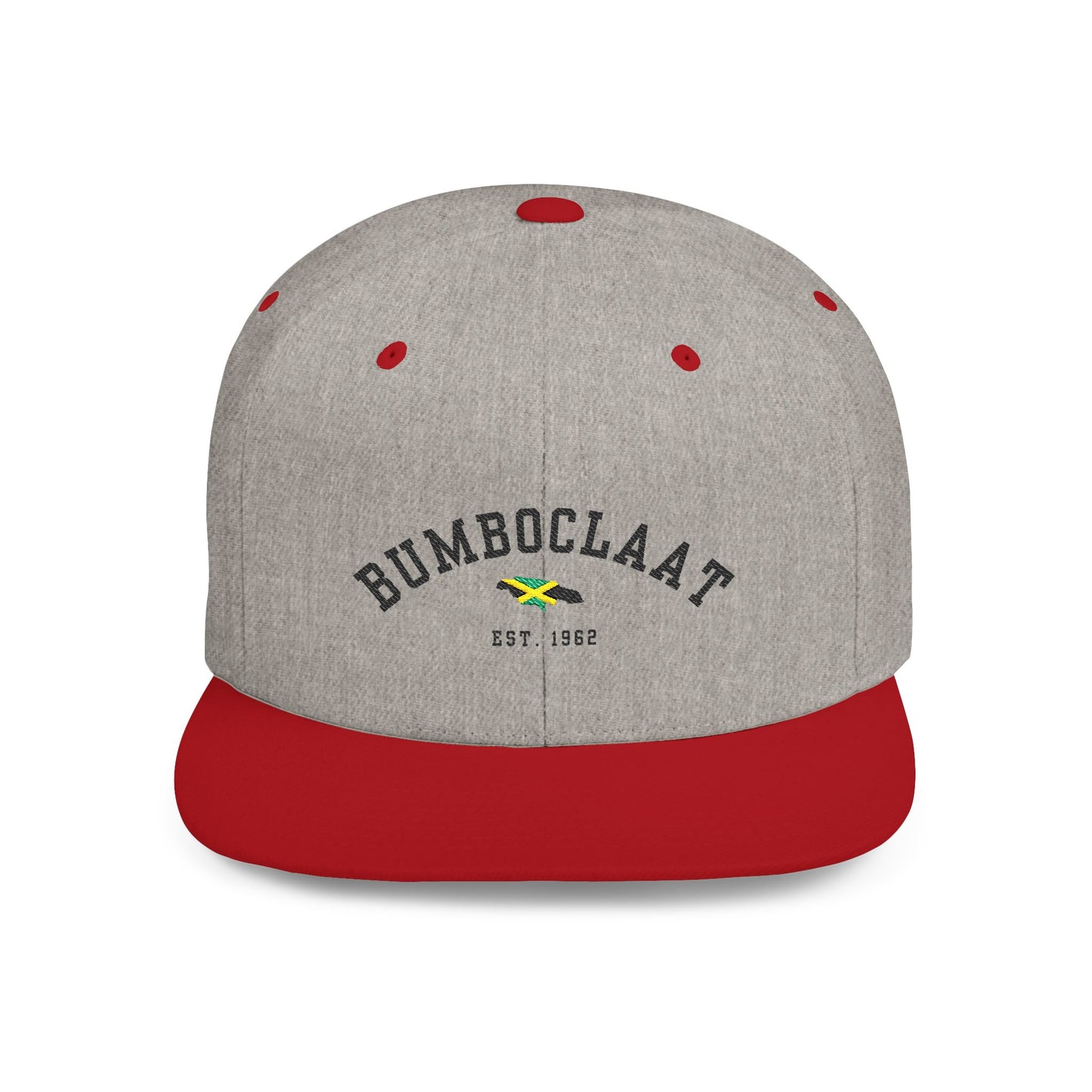 BC Est 1962 Flat Bill Snapback Hat