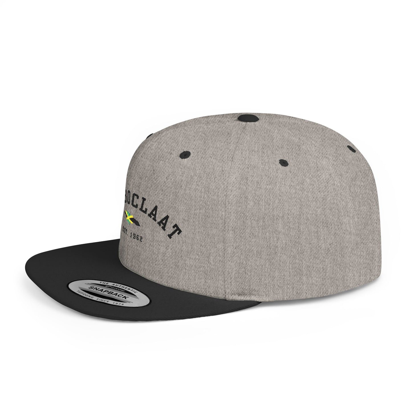 BC Est 1962 Flat Bill Snapback Hat