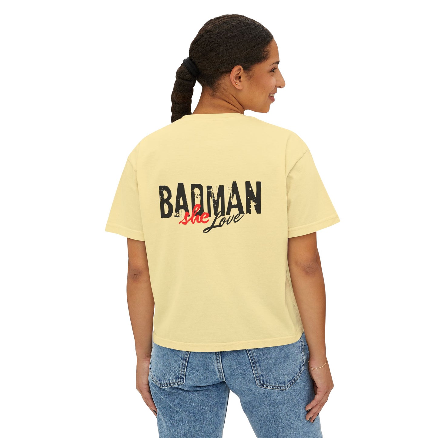 Badman Love Box Tee - Women's Fashion