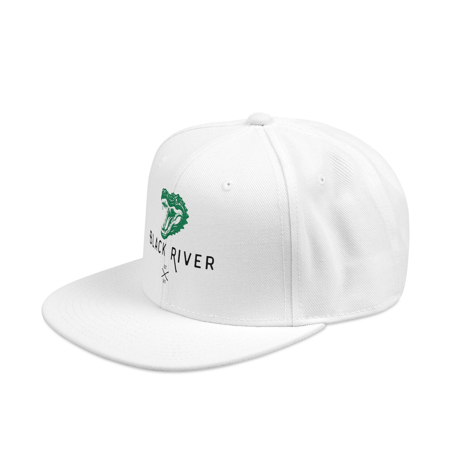 Black River Crocodile Snapback by Addy