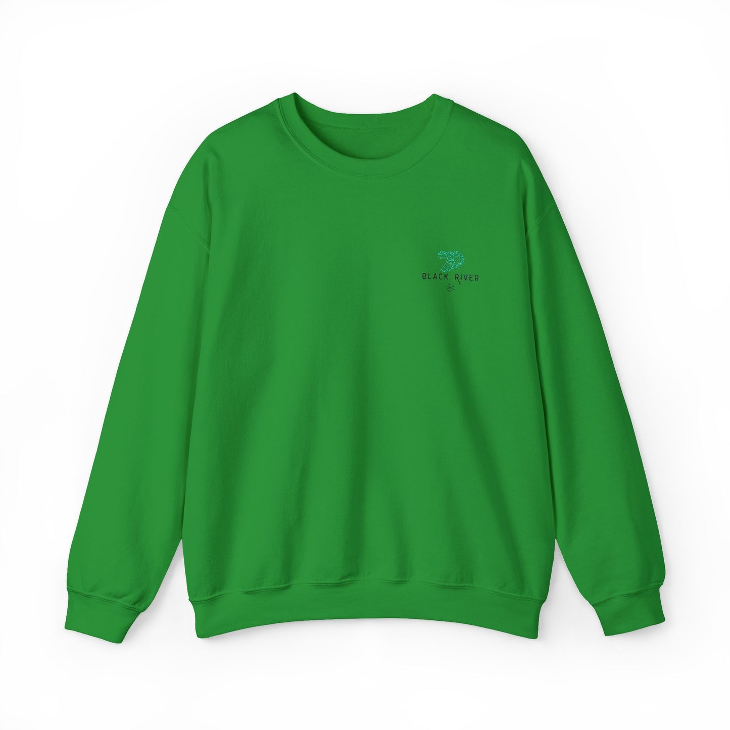 Black River Crewneck Sweatshirt - Cozy Fall Fashion & Casual Gift