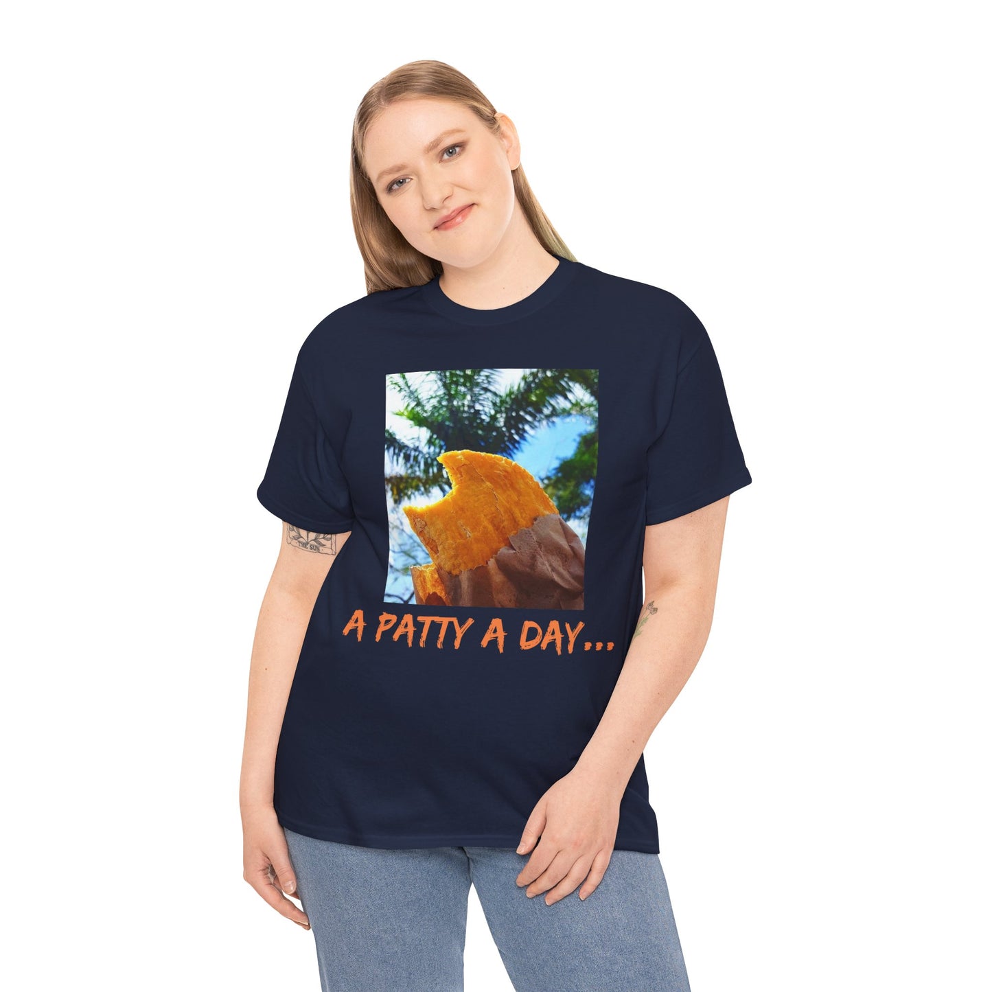 A Patty A Day Keeps Badmind Away Inspirational T-Shirt