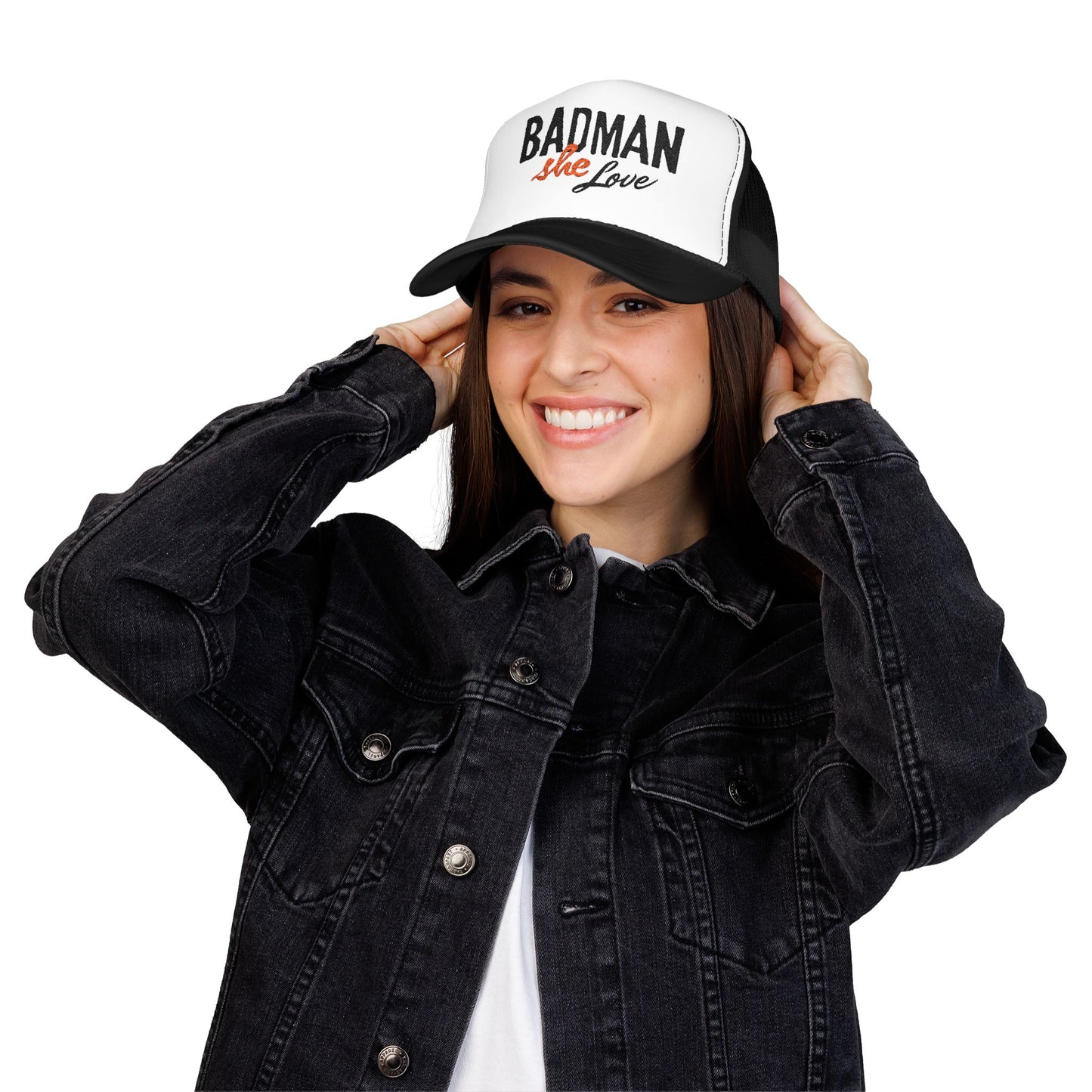 Badman She Love Trucker Hat by Addy