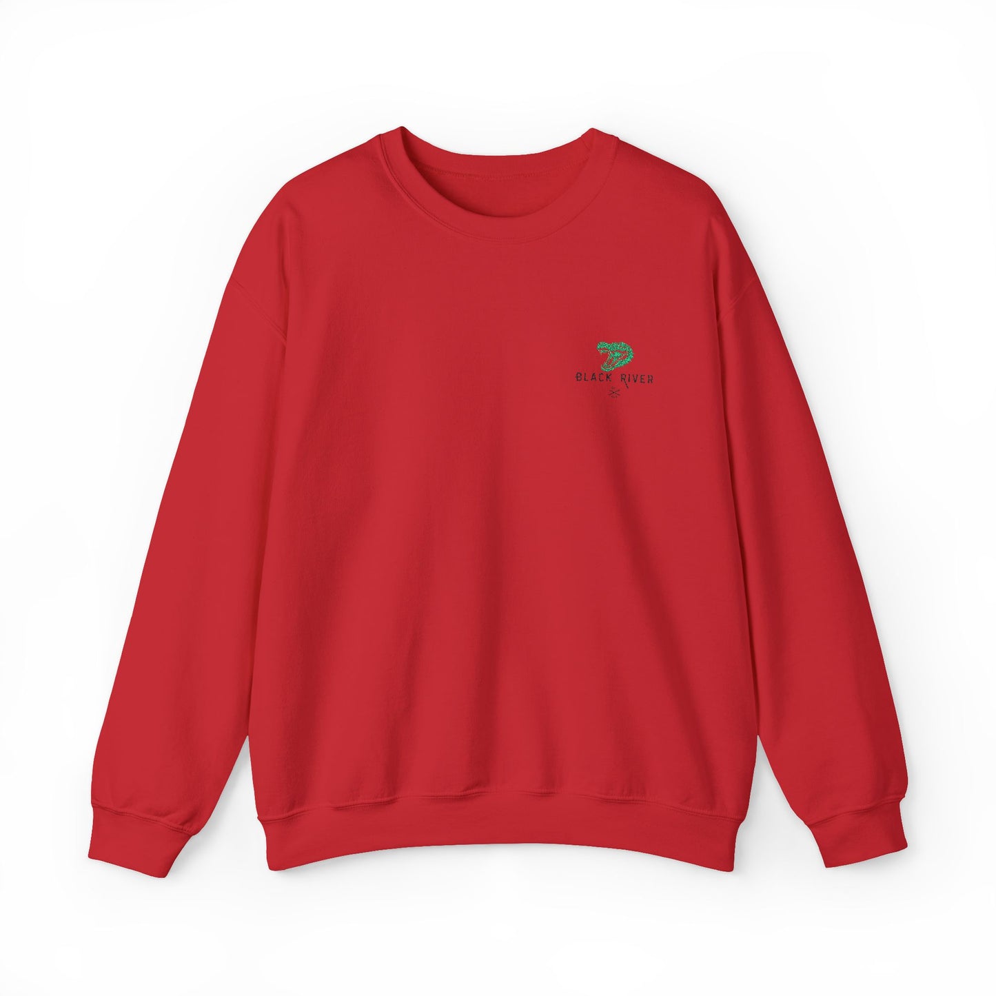 Black River Crewneck Sweatshirt - Cozy Fall Fashion & Casual Gift