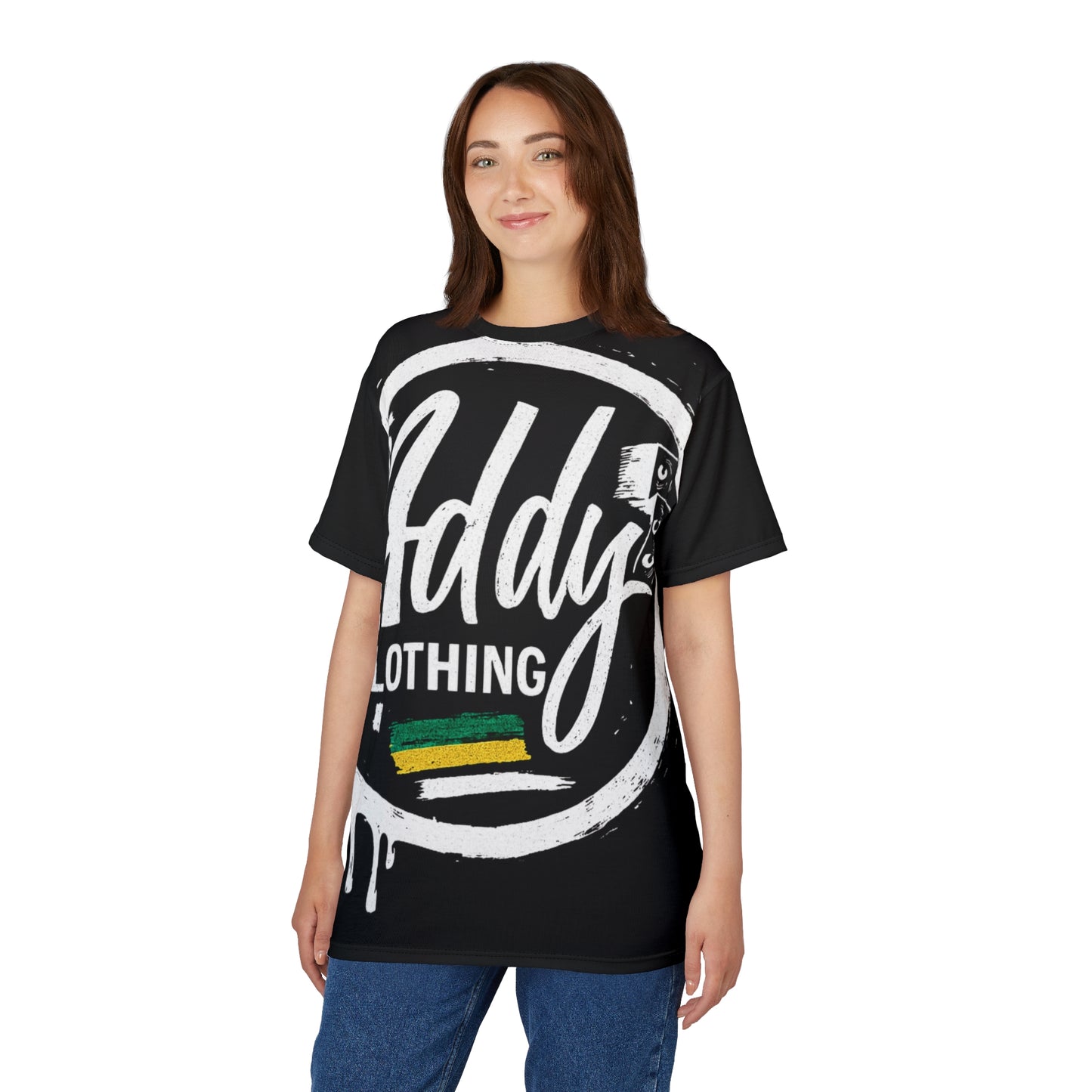Jamaican Pride live your life Unisex Tee - Vibrant AOP T-Shirt