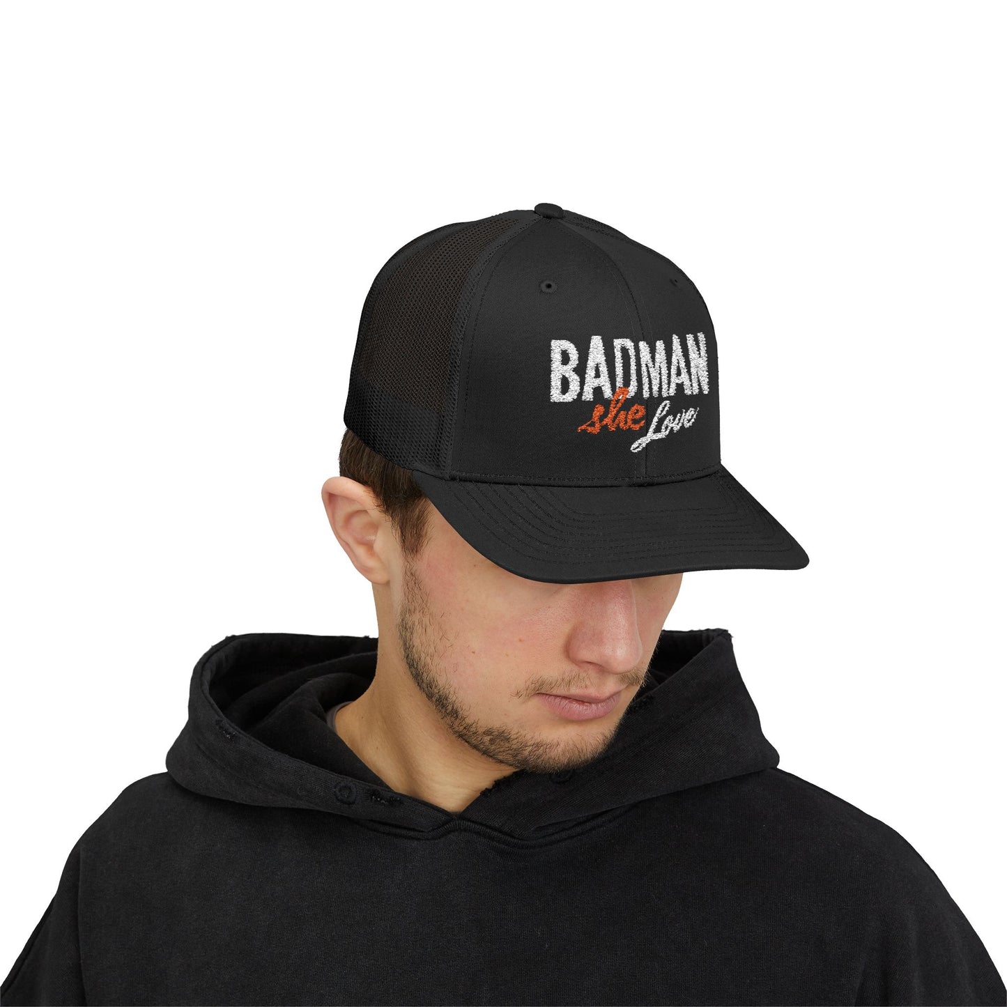 Badman She Love Trucker Hat by Addy