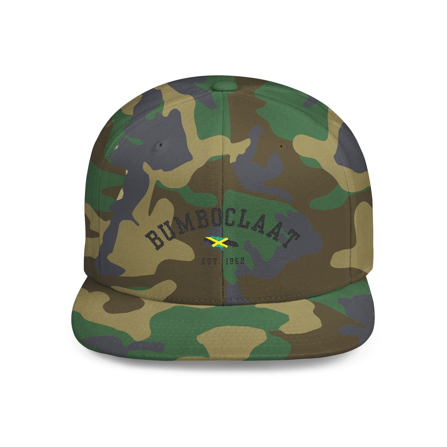 BC Est 1962 Flat Bill Snapback Hat
