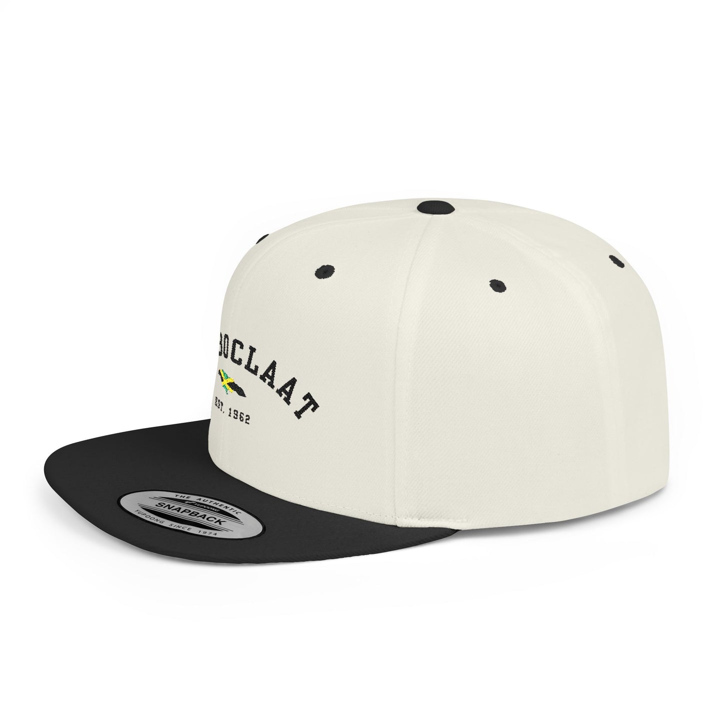 BC Est 1962 Flat Bill Snapback Hat