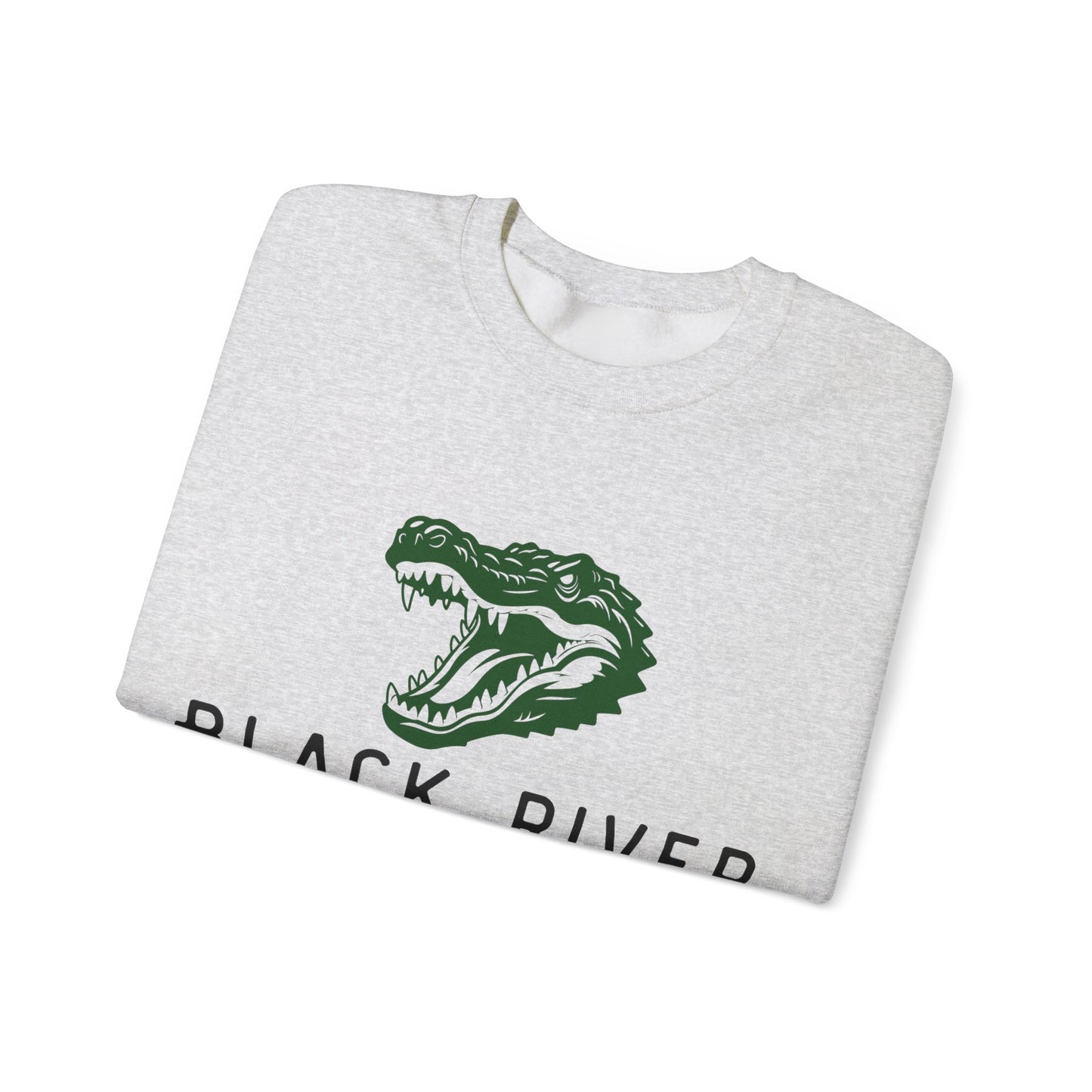 Vintage Black River Crocodile Sweatshirt
