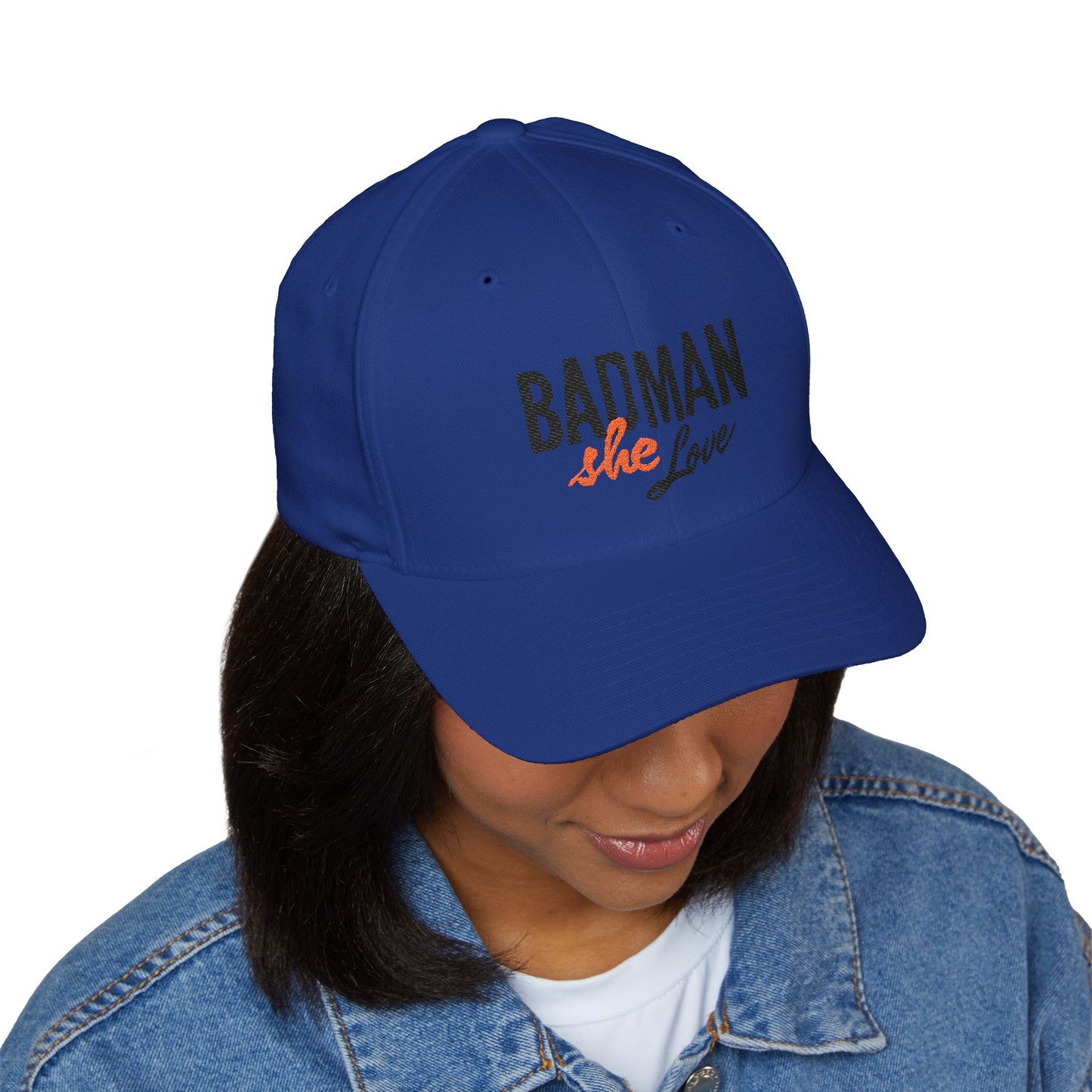 Badman she love Fitted Hat by Addy