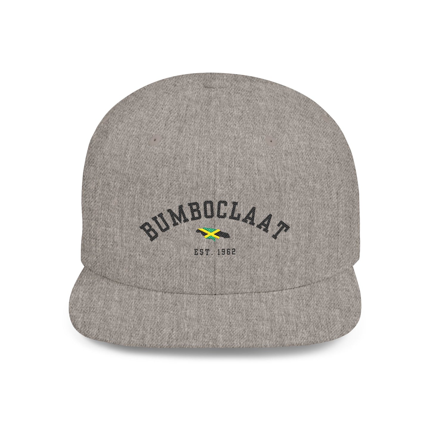 BC Est 1962 Flat Bill Snapback Hat