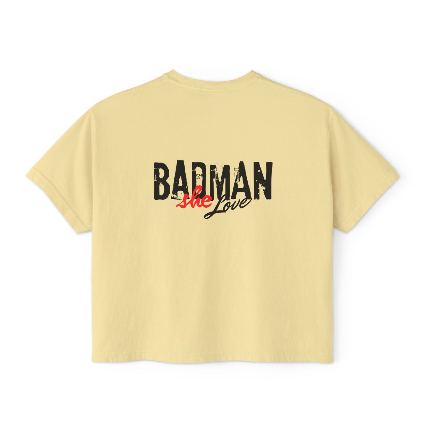 Badman Love Box Tee - Women's Fashion
