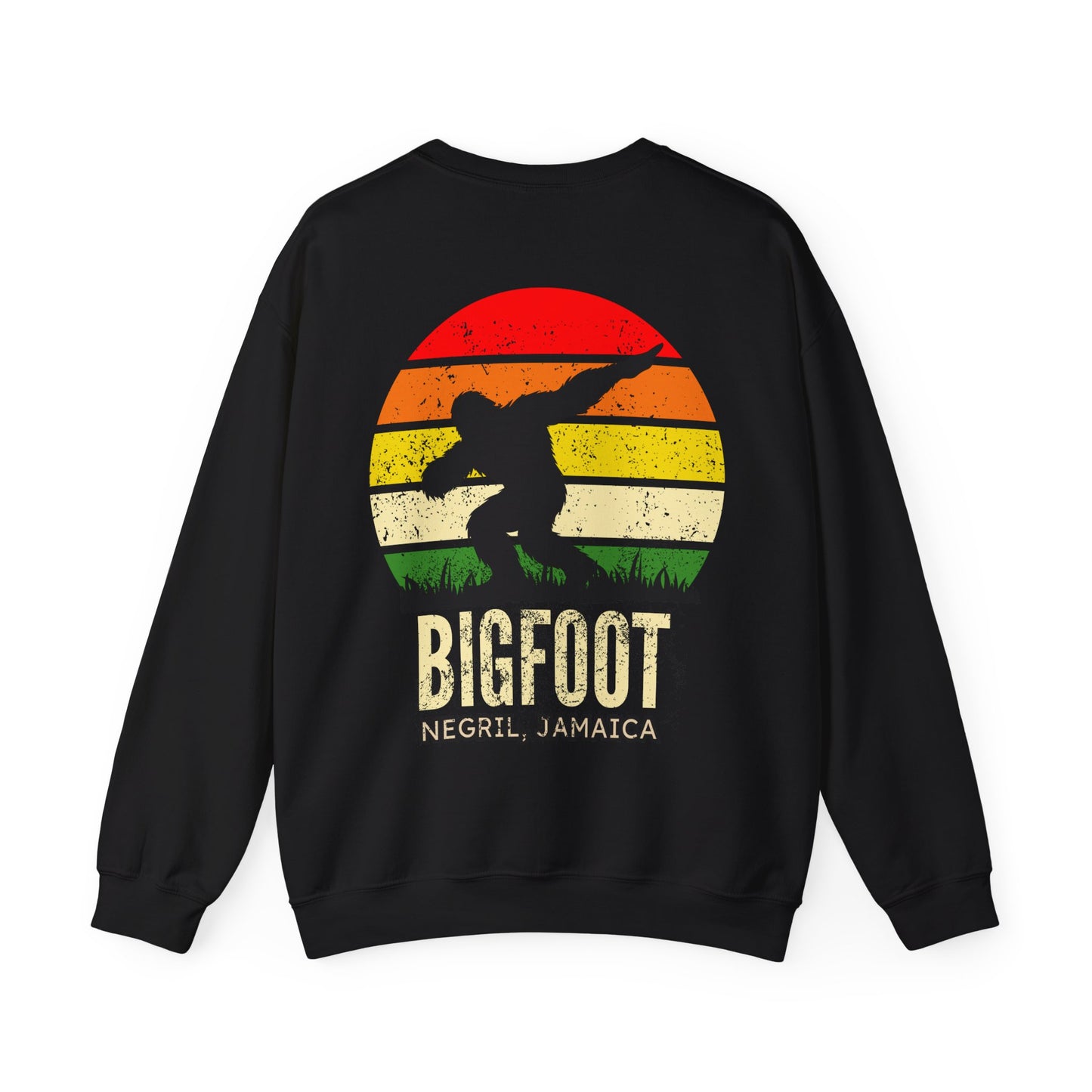 Bigfoot Jamaica Crewneck Sweatshirt By Addy