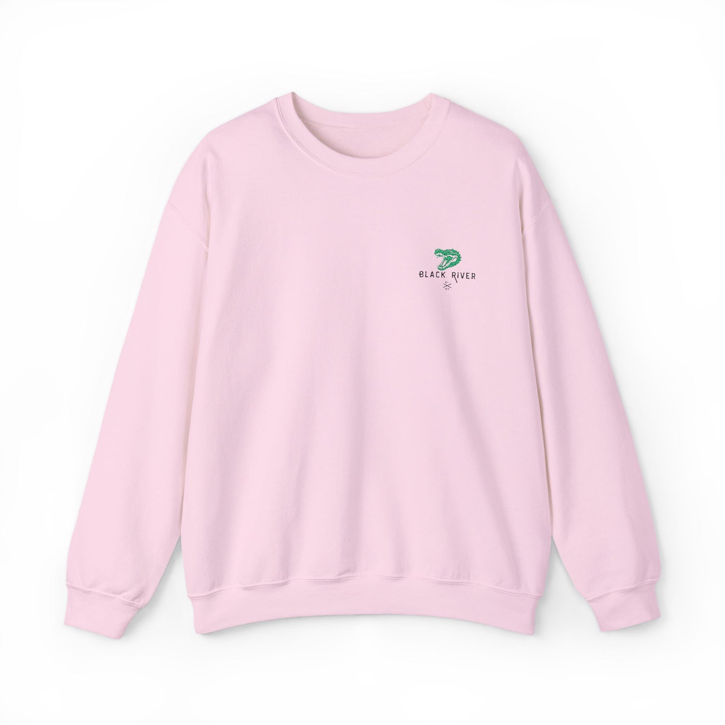 Black River Crewneck Sweatshirt - Cozy Fall Fashion & Casual Gift