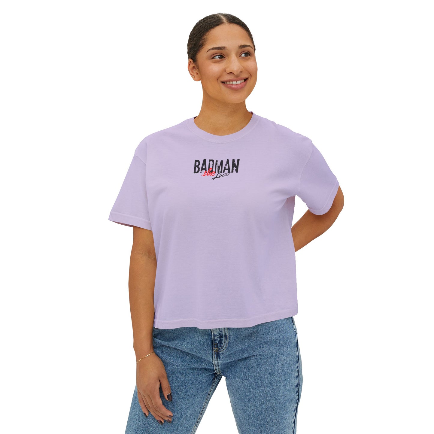 Badman Love Box Tee - Women's Fashion