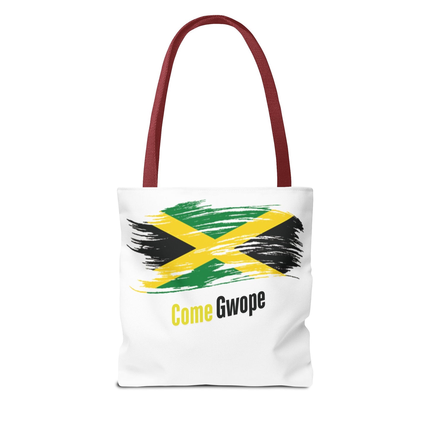 Jamaican Pride Tote Bag - Come Gwope Design for Festivals and Everyday Use