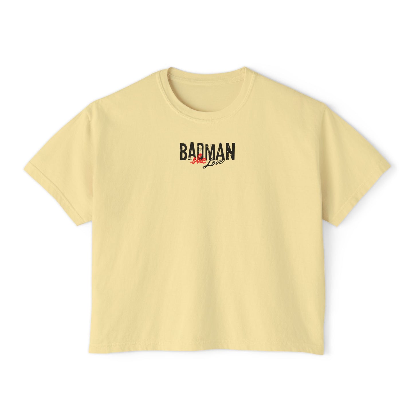 Badman Love Box Tee - Women's Fashion