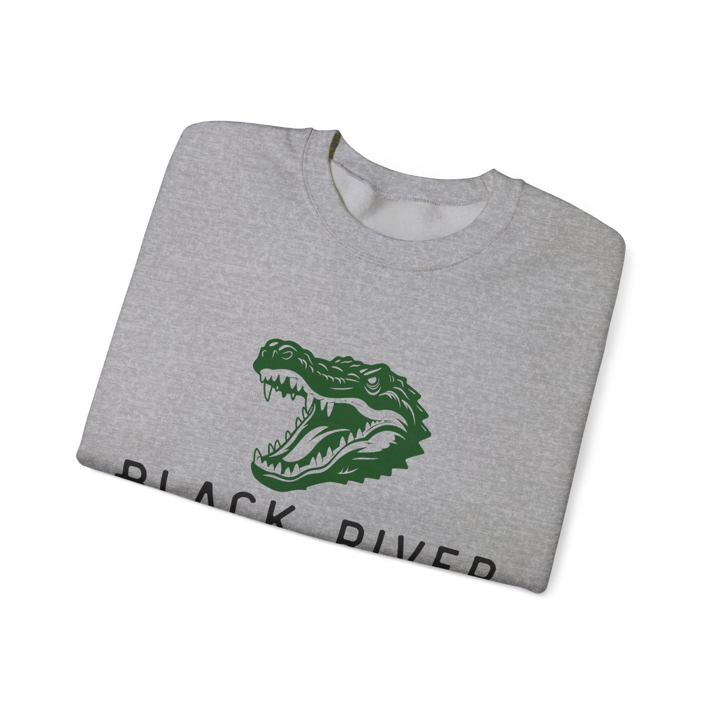 Vintage Black River Crocodile Sweatshirt