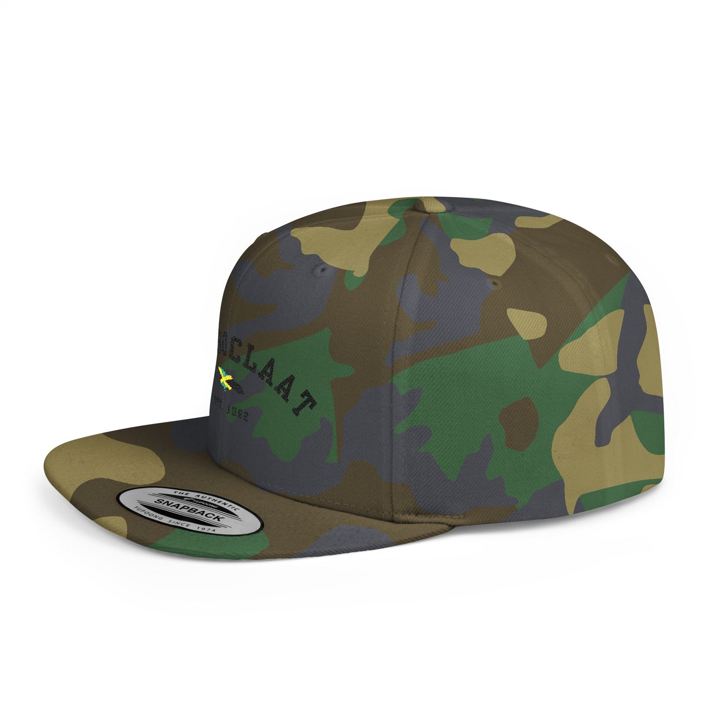 BC Est 1962 Flat Bill Snapback Hat