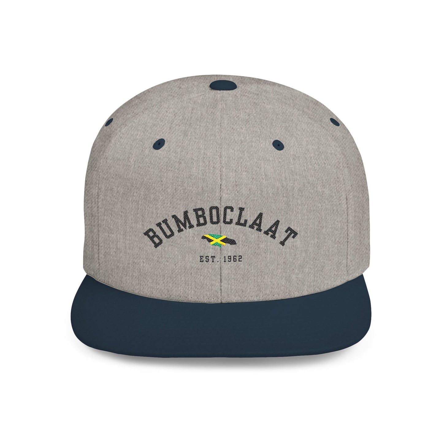 BC Est 1962 Flat Bill Snapback Hat