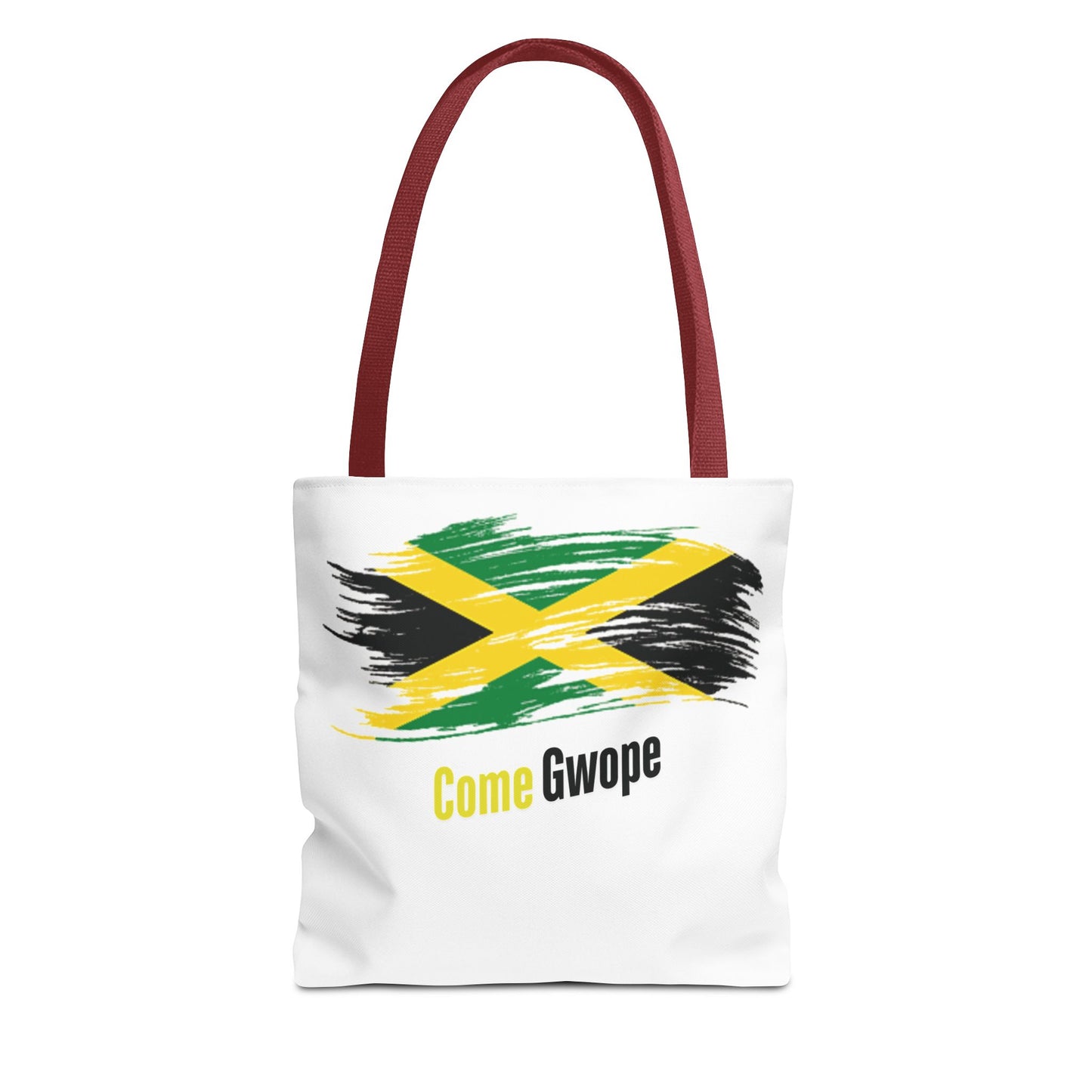 Jamaican Pride Tote Bag - Come Gwope Design for Festivals and Everyday Use