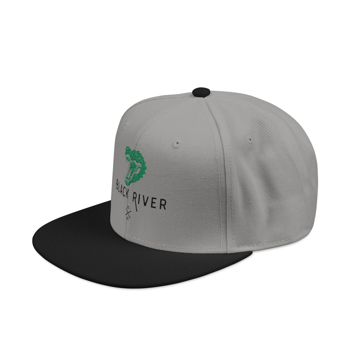 Black River Crocodile Snapback by Addy