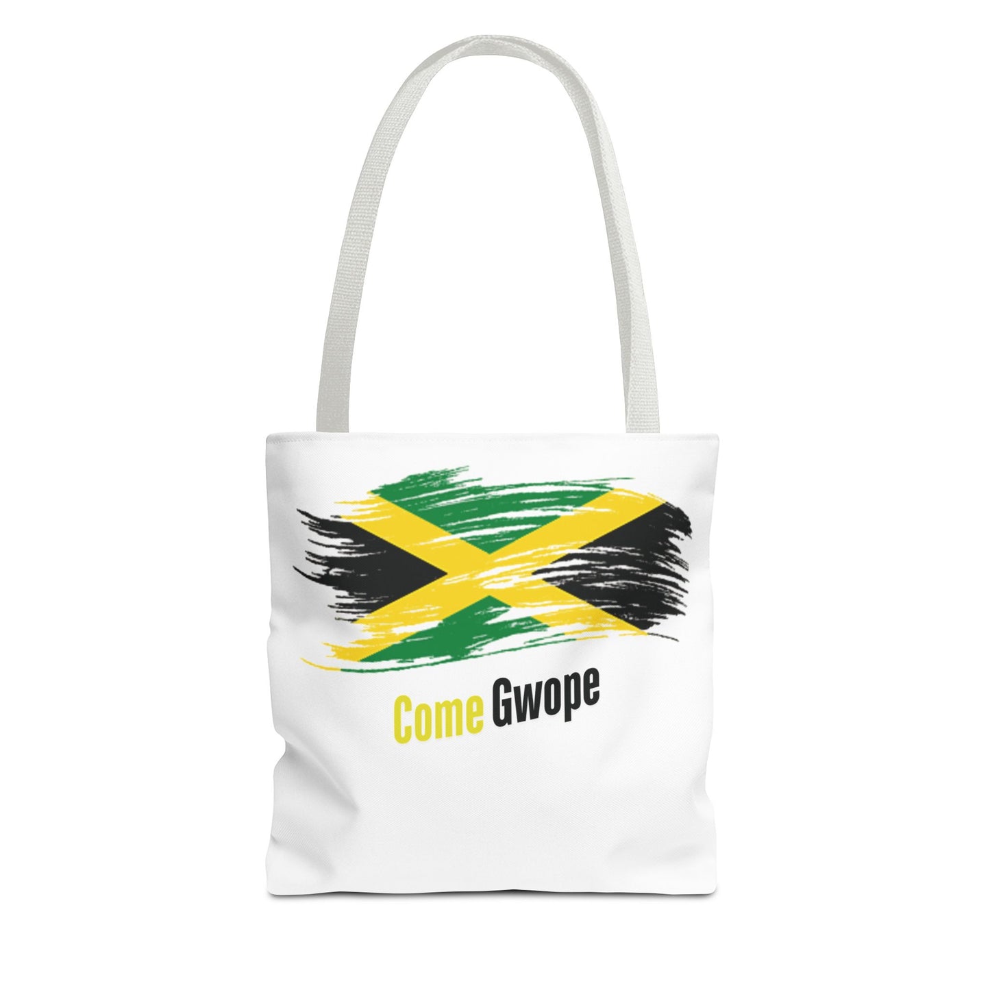 Jamaican Pride Tote Bag - Come Gwope Design for Festivals and Everyday Use