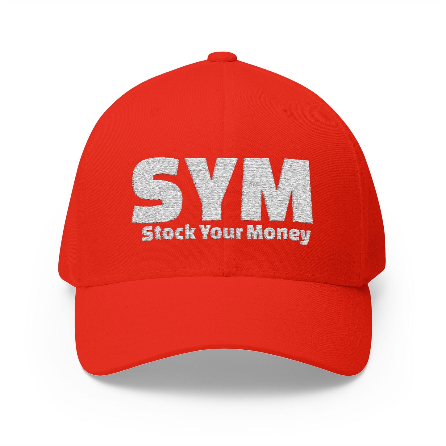 Stock Your Money Embroidered Baseball Cap