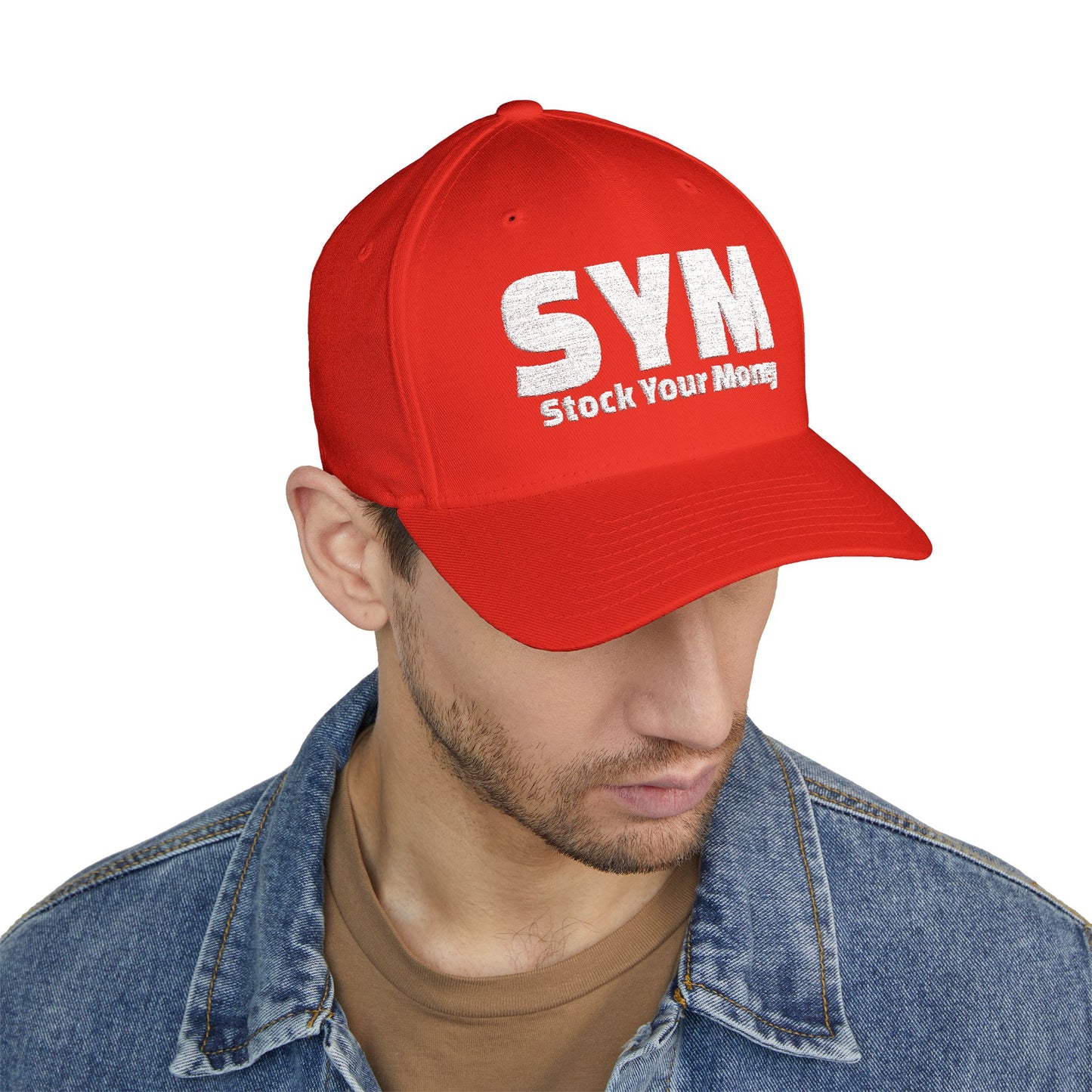 Stock Your Money Embroidered Baseball Cap