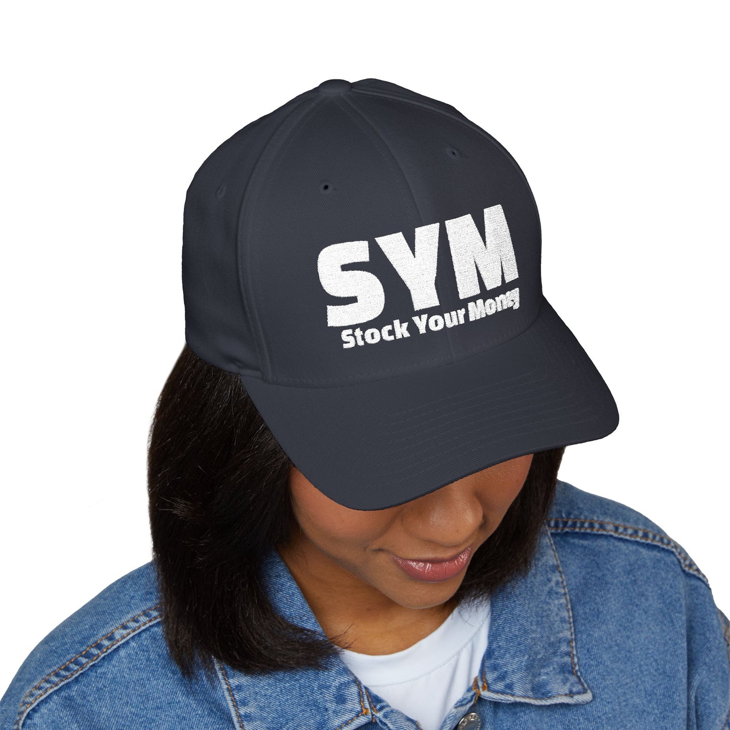 Stock Your Money Embroidered Baseball Cap
