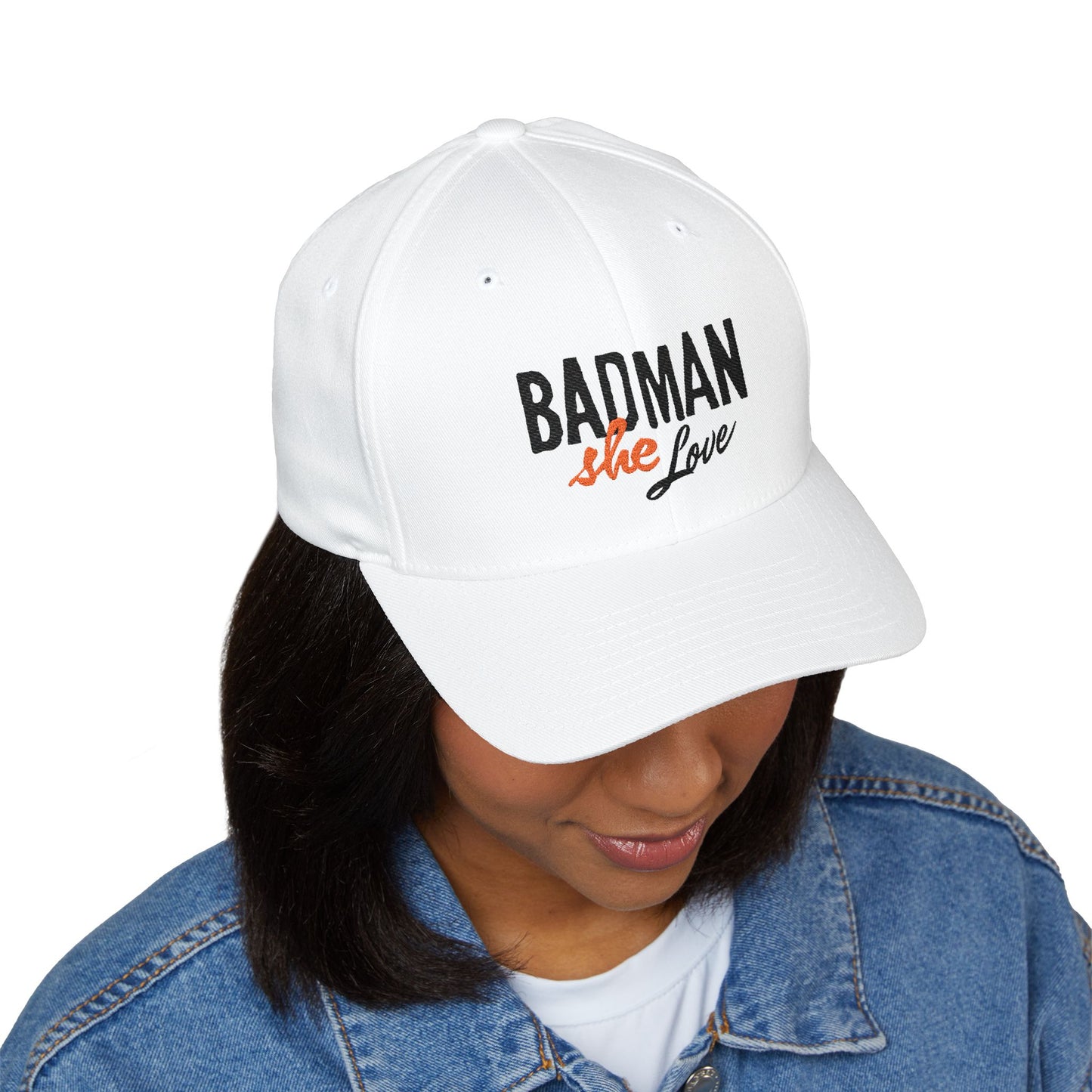 Badman she love Fitted Hat by Addy