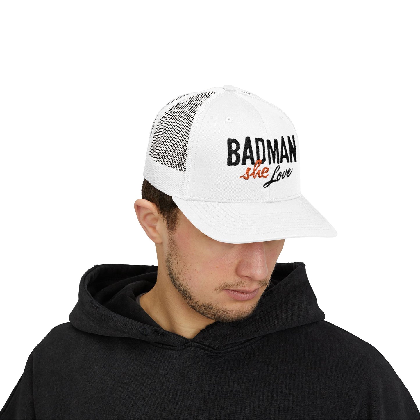 Badman She Love Trucker Hat by Addy