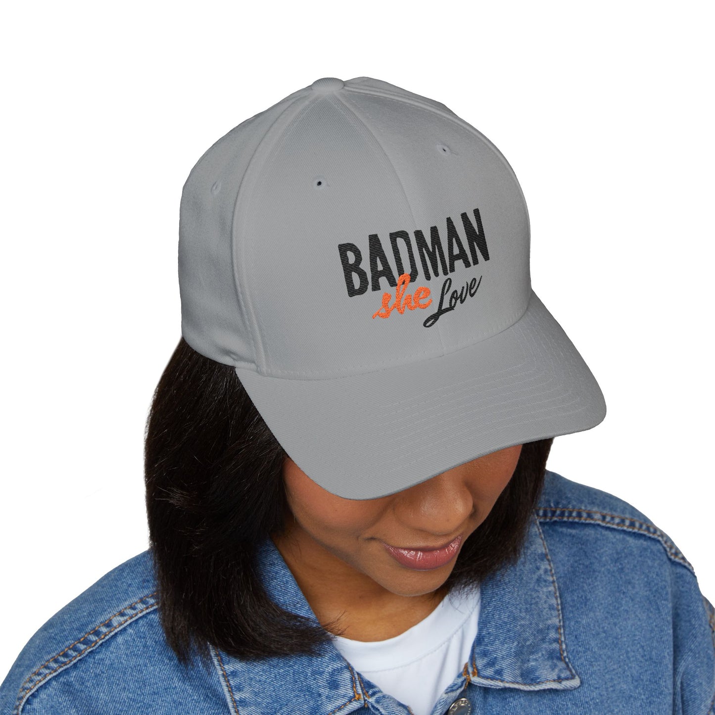 Badman she love Fitted Hat by Addy