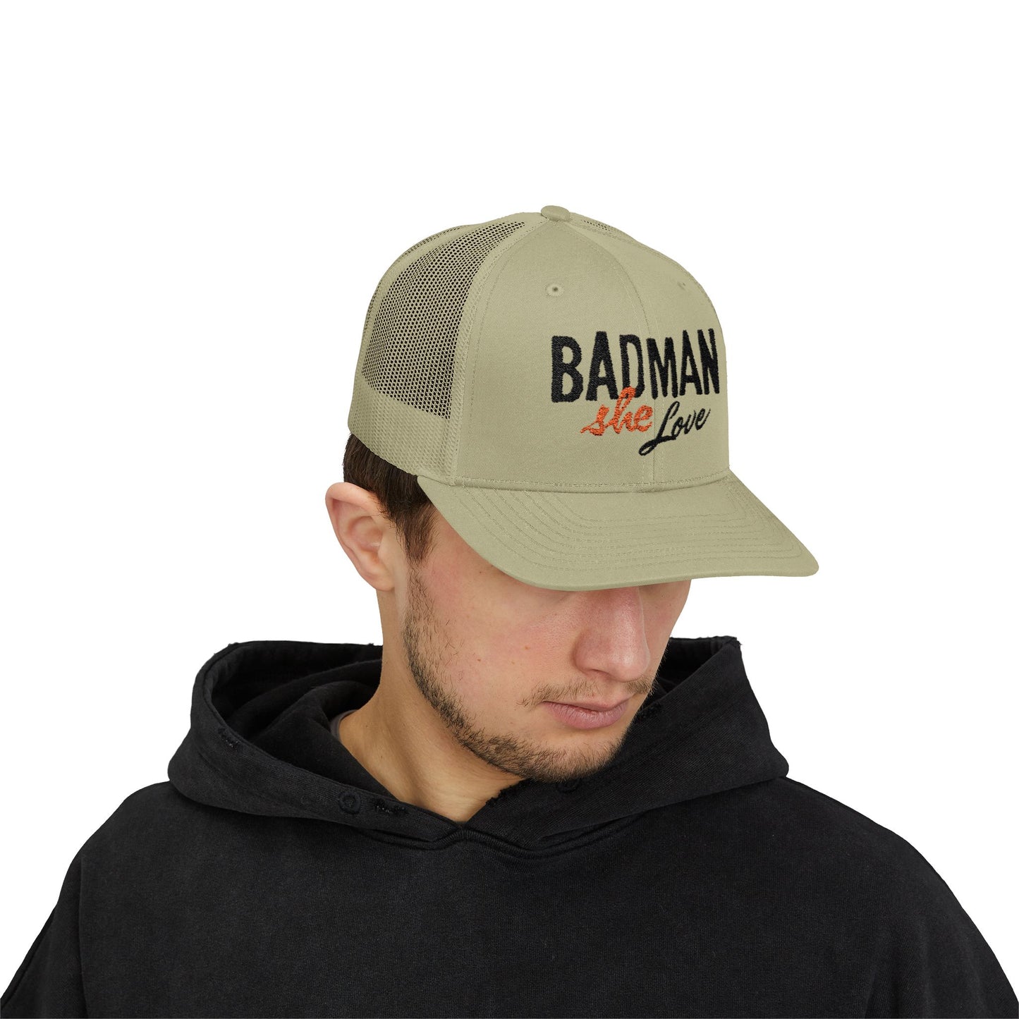 Badman She Love Trucker Hat by Addy
