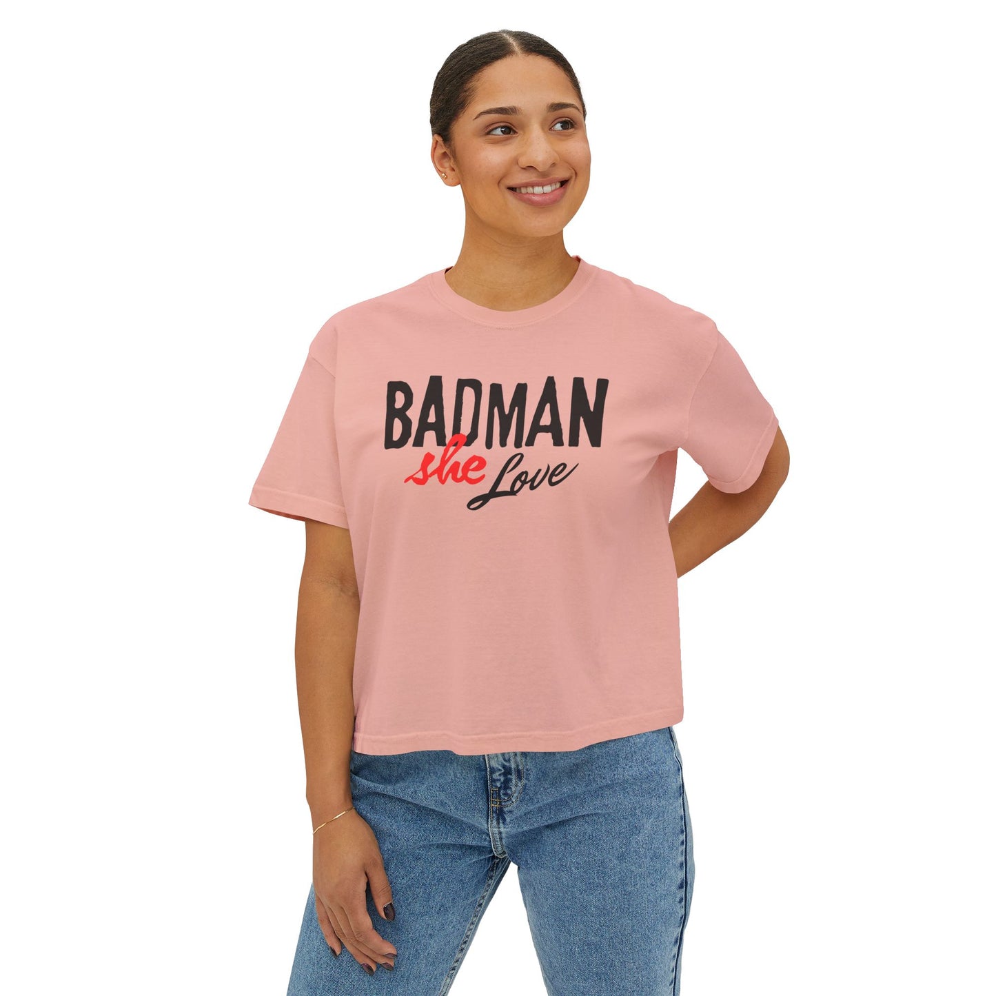 Badman Love Box Tee - Women's Fashion