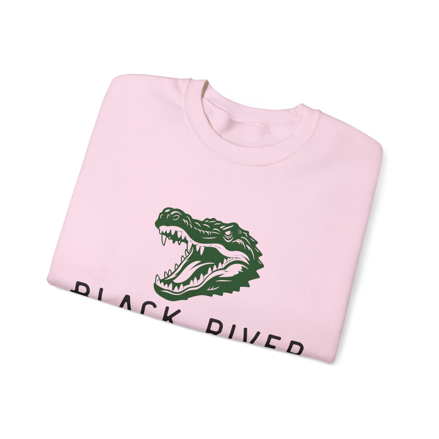 Vintage Black River Crocodile Sweatshirt