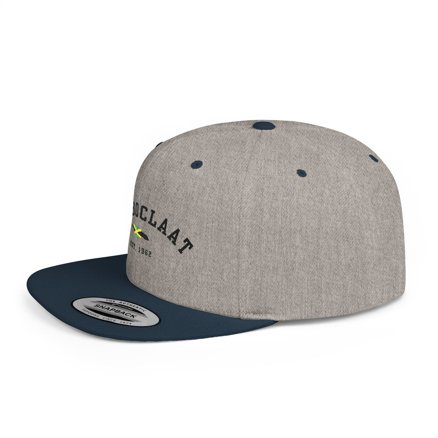BC Est 1962 Flat Bill Snapback Hat