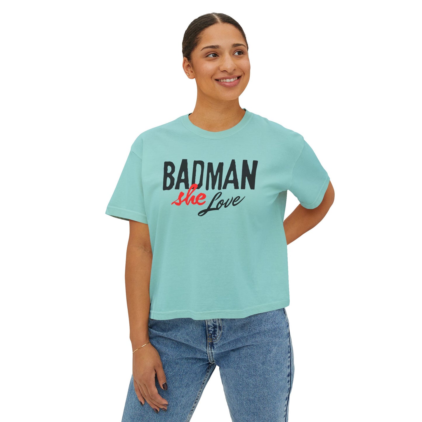 Badman Love Box Tee - Women's Fashion