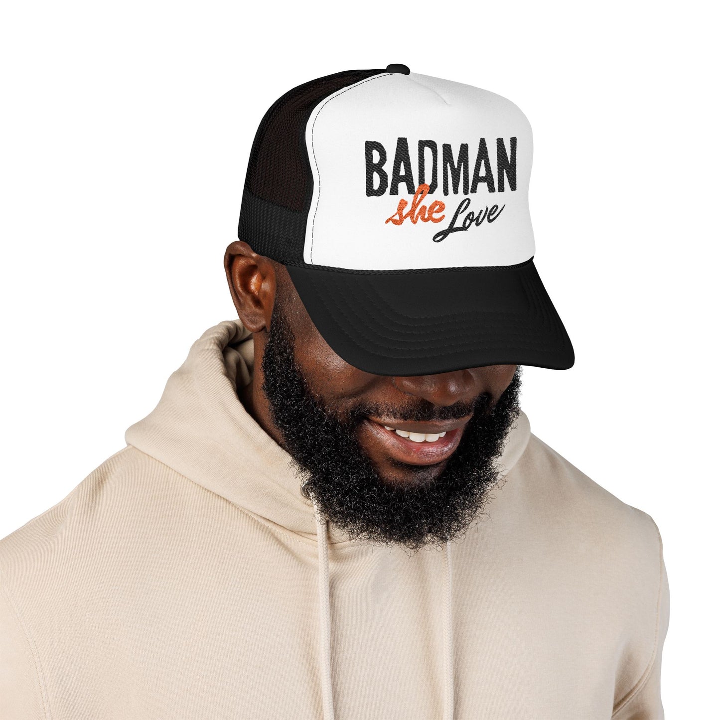 Badman She Love Trucker Hat by Addy