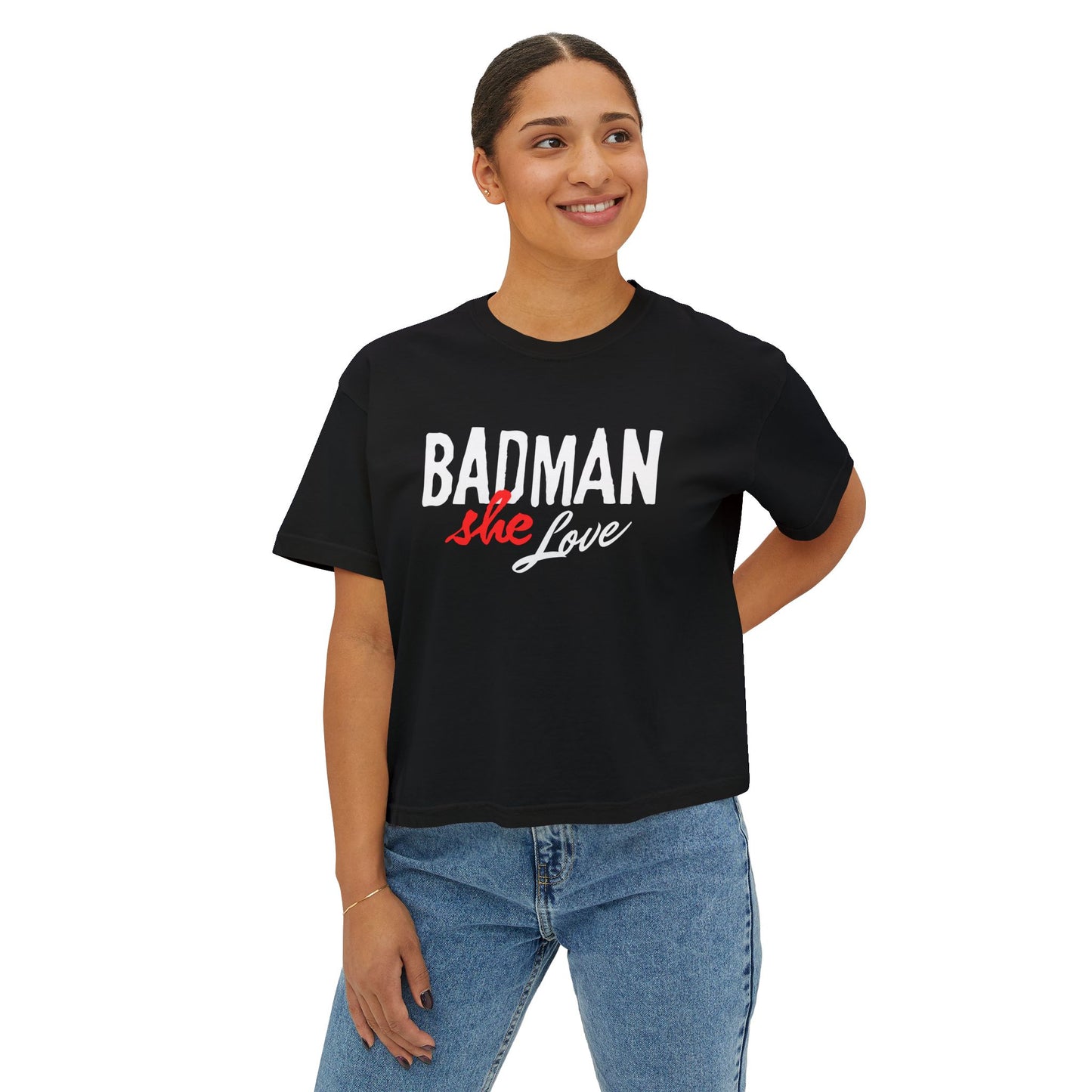 Badman Love Box Tee - Women's Fashion