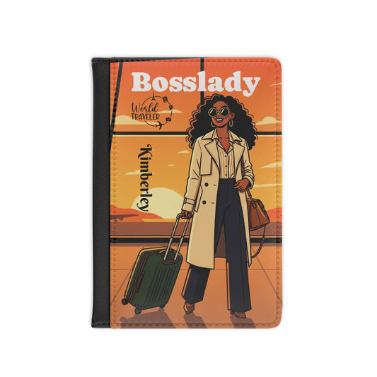 Bosslady Personalized Name Passport Cover | Passport Cover