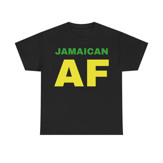 Jamaican AF Unisex Tee - Supporting Hurricane Mellissa Rebuild, T-Shirt, Jamaica Support Shirt, Jamaica Relief , Charity Tee, Jamaica