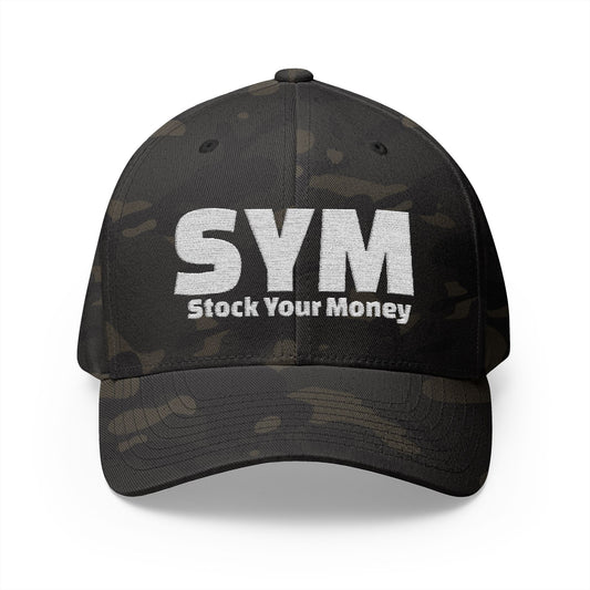 Stock Your Money Embroidered Baseball Cap